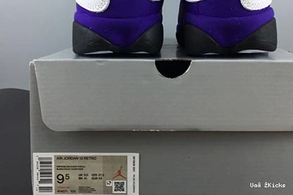 414571- JORDAN 806 - 'LAKERS' AIR - RETRO Efficient 5479 AIR 13 JORDAN 0703